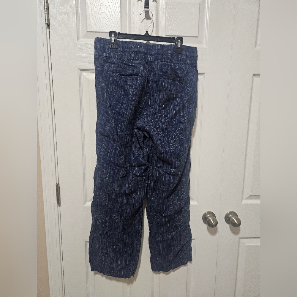 Athleta Cabo Linen Textured Wide Leg Pant - Picture 5 of 5